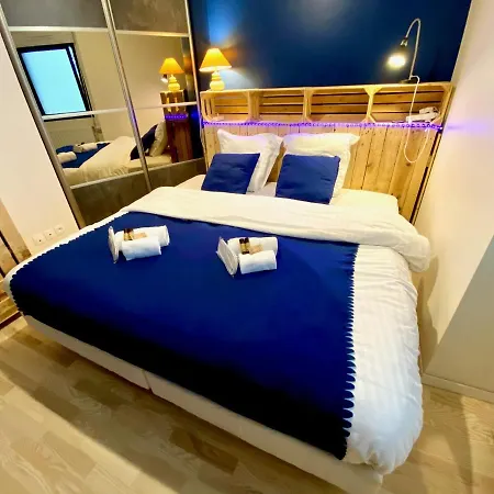 Le Neptune, Avec Parking Et Jardin Proche Universite דירה *